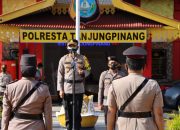 Kapolres Tanjungpinang Pimpin Apel Sertijab Kapolsek KKP