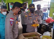 Penghujung Ramadhan, Polres Bintan Monitoring Ketersedian Bahan Pokok Pasar Barek Motor