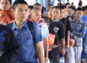 Kerajaan Malaysia Pulangkan Ratusan WNI MKPO Melalui Pelabuhan Sri Bintan Pura
