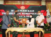 Pembukaan Kegiatan TMMD Kodim 0315 Tanjungpinang ke-113 Tahun 2022