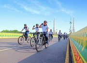 Gowes Bareng Karumkital dr. MDTS Untuk Menjaga Kebugaran dan Harapan Hidup