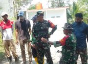 TMMD 113 Tahun 2022, Kolonel Inf Tommy Anderson Ikut Kegiatan Pengecoran Jalan