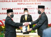 Gubernur Kepri Pimpin Sertijab Kakanwil Kemenkumham Kepri: Saffar Muhammad Gantikan Agung Rektono