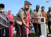 Hari Bhayangkara ke-76, Kapolresta Tanjungpinang Pimpin Upacara Ziarah Makam Pahlawan