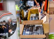 KPPBC Tanjungpinang Sita Mikol Ilegal dan Ribuan Batang Rokok Tanpa Cukai