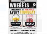 Viral..! Holywings Unggah Promo Minuman Alkohol Bagi yang Bernama Muhammad