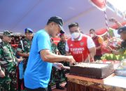 Hari Bhayangkara Ke-76, Prajurit TNI Kasih Kejutan di Polda Kepri