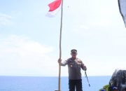 HUT RI, Polres Anambas Kibarkan Sangsaka di Pulau Terluar