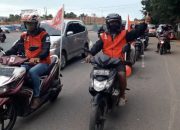 Aplikasi Kepojek Resmi Diluncurkan, 145 Pengendara Mitra Kepojek Konvoi Keliling Tanjungpinang