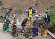 Pogram TMMD Ke-115 Tinggal Sepekan, Satgas dan Masyarakat Gesa Program Sasaran sesuai Rencana