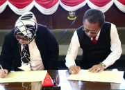 Rapat Paripurna Penandatanganan Nota Kesepakatan KUA PPAS Ranperda APBD-P Tahun 2022.