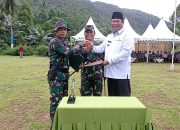 Danrem 033/WP Nyatakan TMMD Ke-115 Tahun 2022 Selesai dan Resmi Ditutup