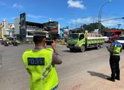 Ratusan Pelanggar Terjaring Penerapan Tilang ETLE Mobile Handheld di Kota Batam