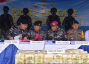 TNI AL Koarmada I Gagalkan Penyeludupan 43 KG Sabu di Perairan Lhokseumawe