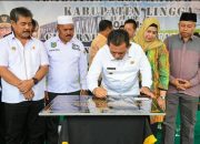 Gubernur Kepri Resmikan Jembatan Anak Emas Desa Marok Tua Kabupaten Lingga