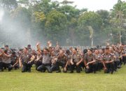 Kapolda Kepri Pimpin Upacara Kenaikan Pangkat 419 Personil