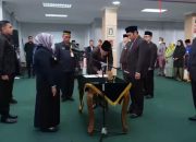 Walikota Tanjungpiang Lantik 8 Kepala OPD Hasil Open Bidding