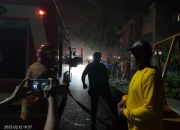 Cafe Ayam Geprek Basuki Rahmat Terbakar: Kadis Damkar Tiga Unit Mobil Damkar Diterjunkan