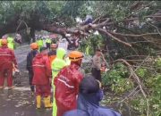 Hujan Deras dan Angin Kencang Landa Kota Tanjungpinang