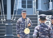 Jelang Cuti Lebaran Idulfitri 1444 H, Pangkoarmada I Pimpin Apel Khusus Sampaikan Amanat Kasal