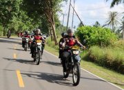 Patroli TNI Polri dan Pemda Amankan Objek Wisata Pantai Trikora