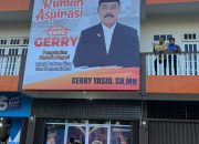 Besok Rumah Aspirasi Bakal Calon DPD RI Gerry Yasid Diresmikan