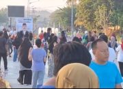 Sahabat Gerry Yasid Ajak Warga Tanjungpinang Senam Sehat Kepri Bergema