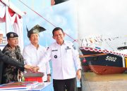 Menteri Kelautan dan Perikanan Didampingi Gubernur Kepri Luncurkan 2 Kapal Pengawas Berkecepatan Tinggi