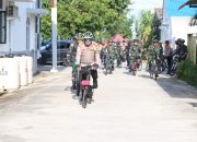 TNI-Polri Ciptakan Pemilu Aman Damai 2024, Polda Kepri dan TNI Kunjungi TPS
