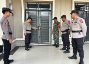 Jelang Pleno PPK, Personel Polres Bintan Fokus Pengamanan Rekapitulasi Hasil Perolehan Suara