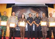 Kodim 0315/Tanjungpinang Terima Bea Cukai Award Sinergitas Satker Aparat Hukum 