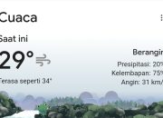 BMKG Tanjungpinang, Saat Pemilu Cuaca Akan Hujan dengan Intensitas Sedang dan Lebat