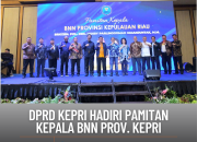 DPRD Kepri Hadiri Pamitan Purna Tugas Kepala BNN Provinsi Kepri