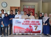 Turnamen Woodball Hingga Donor Darah dan Pemotongan Tumpeng Warnai HUT SMSI Ke-7 Kepri