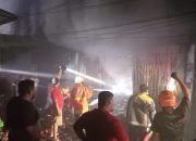 Toko Kelontong Asui Pelantar KUD Hangus Terbakar, Petugas Masih Selidiki Sebab Kebakaran