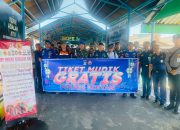 Akhir Ramadhan 1445 H, Polres Bintan Bagikan Tiket Mudik Gratis