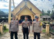 Peringatan Kenaikan Isa Al-Masih, Polres Bintan Terjunkan 73 Personil Amankan Gereja