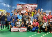 Sempena HUT Bhayangkara 78, Kapolres Bintan Tutup Turnamen Badminton, Cek Siapa Juaranya