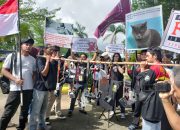 Koalisi Jurnalis dan Mahasiswa Tanjungpinang  Bintan Tolak RUU Penyiaran