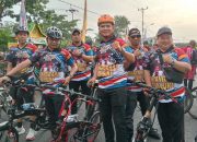 Ratusan Orang Tanjungpinang Bersepeda Semarakkan HUT Bhayangkara Fun Bike