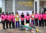 Bakti Religi Polres Bintan Dalam Rangka Hari Bhayangkara Ke-78, Bersihkan Tempat Ibadah
