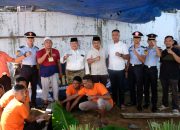 Memperingati Hari Raya Qurban, Rutan Kelas I Tanjungpinang Potong 3 Ekor Sapi dan 2 Ekor Kambing 