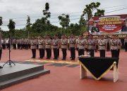 Kapolres Bintan Pimpin Sertijab Sejumlah Pejabat Utama Polres Bintan