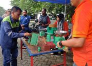 Disdagin Tanjungpinang Tera Ulang Timbangan Pedagang Pasar Bintan Centre