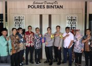 Ketua KPUD Bintan Kunjungi Polres Bahas Pengamanan Pilkada Serentak Tahun 2024