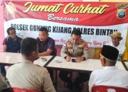 Jumat Curhat Polsek Gunung Kijang, Masyarakat Kawal Minta Penerangan Jalan
