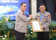 Polres Bintan Terima Penghargaan Kapolri Kategori Pengelolaan Anggaran Periode Tahun 2023