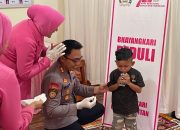 Peringatan HKGB Ke-72, Bhayangkari Cabang Bintan Bagikan Vitamin A Untuk Balita