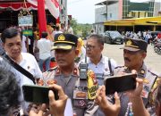 Ratusan Personel Gabungan Polda Kepri Dan Polresta Tanjungpinang Sterilisasi Jalan