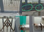 LSM Hitam Putih Minta APH Bidik Proyek Pekerjaan Pagar Permukiman Kumuh Kawasan Senggarang